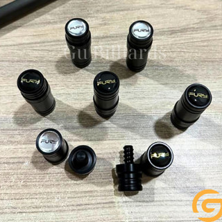 Fury Ren Radial Chính Hãng - Chụp Ren Bảo Vệ Cơ Bida FURY REN RADIAL - Bịt Ren Cơ Bida Gậy Bi a (trắng đen)