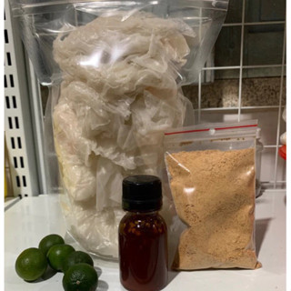 Combo bánh tráng rìa [ủ bơ ] muối sặc hành phi sốt tắc  ăn vặt đô