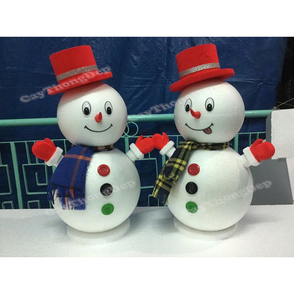 Người tuyết trang trí noel 80cm, 93cm