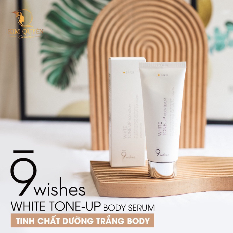 Kem Dưỡng Trắng Da Toàn Thân 9Wishes White Tone Up Body Serum