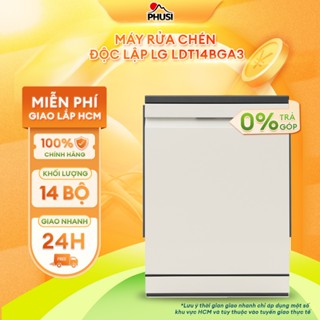 LDT14BGA3 Máy rửa chén độc lập LG LDT14BGA3 [Giao lắp HCM]