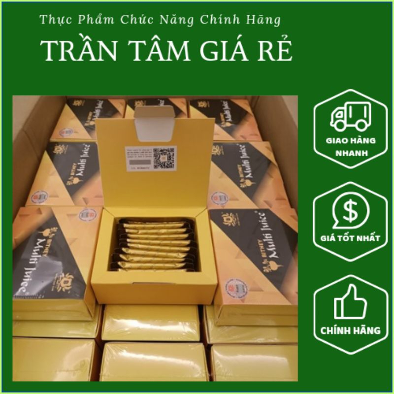 [ Vị cũ chuẩn cty ] Multi juice Bitney Malaysia. 1 hộp 10 gói