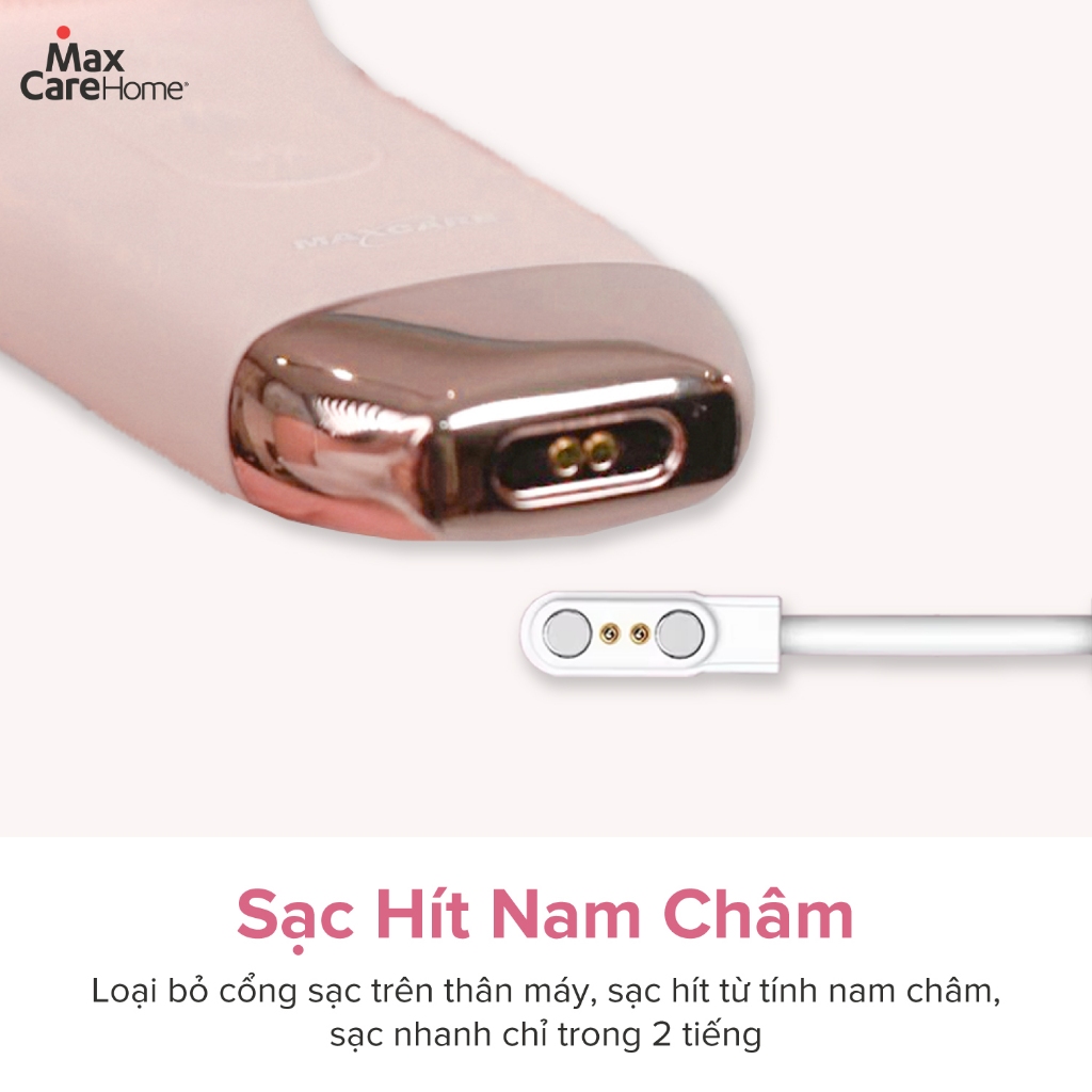 Máy Rửa Mặt Tích Hợp ĐẨY TINH CHẤT Multi-Task Maxcare ULTRA V1 Công Nghệ Ánh Sáng Đỏ/Xanh & Máy Rửa Mặt App Max999Pro | BigBuy360 - bigbuy360.vn