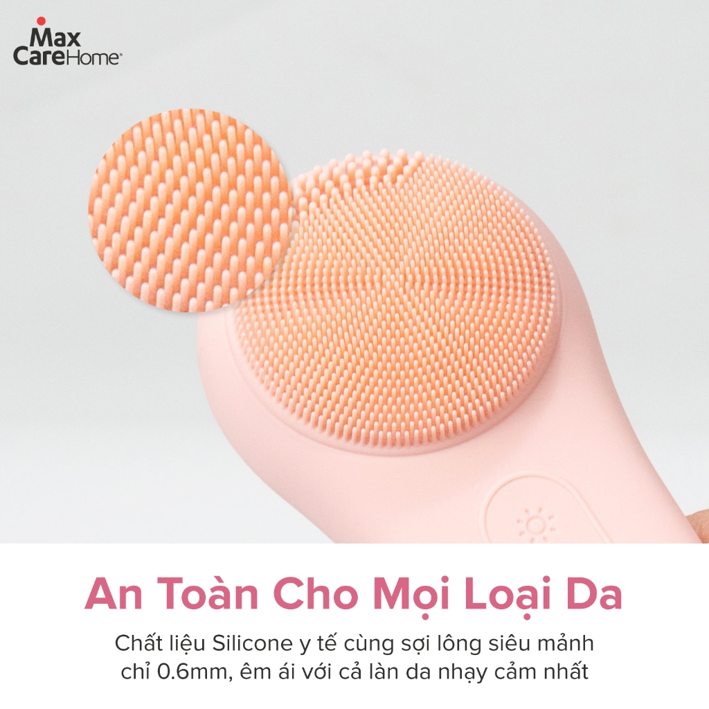 Máy Rửa Mặt Tích Hợp ĐẨY TINH CHẤT Multi-Task Maxcare ULTRA V1 Công Nghệ Ánh Sáng Đỏ/Xanh & Máy Rửa Mặt App Max999Pro | BigBuy360 - bigbuy360.vn