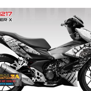 Tem trùm Winner X Black Panther DECAL 3A