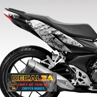 Tem trùm Winner X Black Panther DECAL 3A