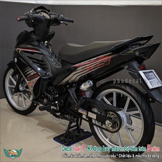 Tem rời Exciter 135 đen xám đỏ 2013 (8)