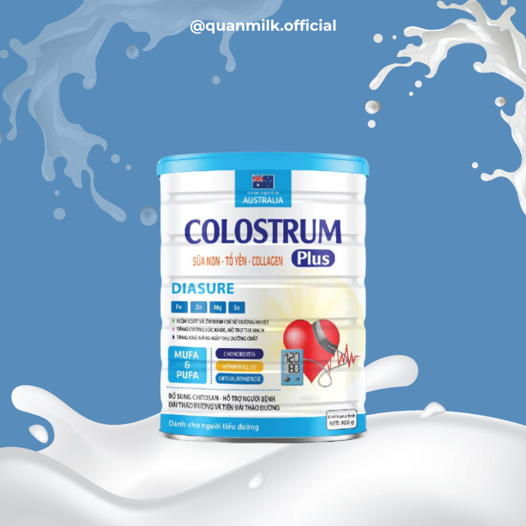 Sữa ColostrumPlus Diasure ( Dành cho người già)