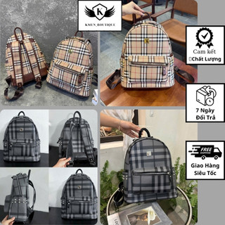  Balo Nam BÊ BÊ RỜ Da Kẻ cao cấp sz40,đựng vừa a4 sách giáo khoa Cặp Nam Nữ BBR kiểu dáng thời trang đa năng tiện dụng 