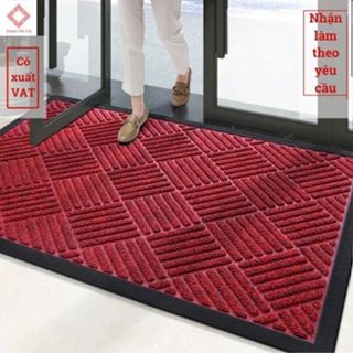 Thảm chùi chân lau chân phòng khách thấm hút nước chống trơn trượt cửa ra vào size to cao cấp