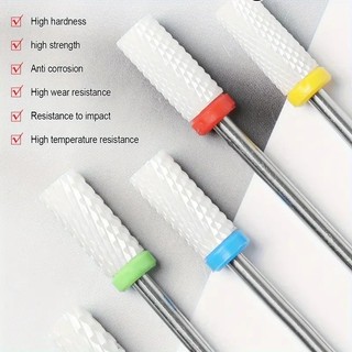 Đầu mài móng nail bằng sứ form vuông dùng trong làm móng-ĐỒ NAIL VIỆT