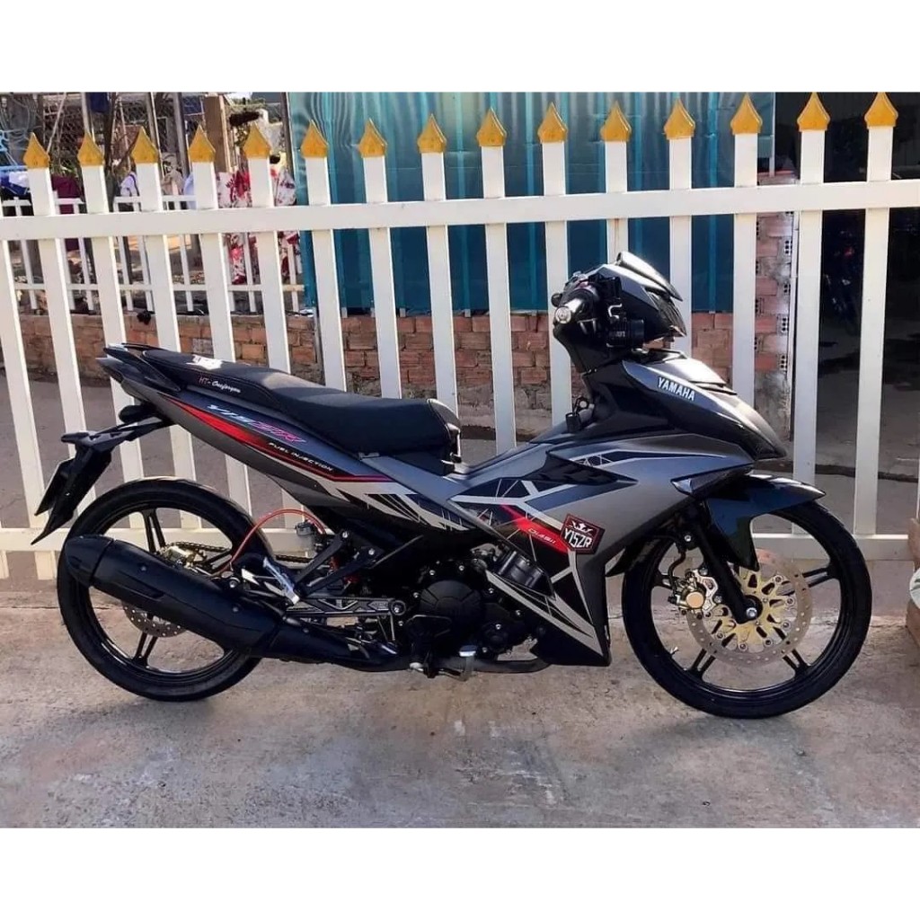 Tem rời Exciter 150 xám đỏ đen (8)