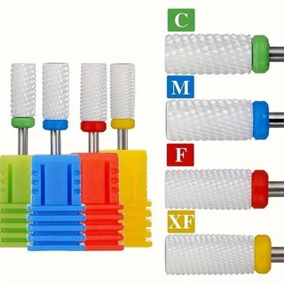 Đầu mài móng nail bằng sứ form vuông dùng trong làm móng-ĐỒ NAIL VIỆT