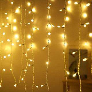  Đèn led mành mưa 6m 8m 12m 16m rủ 50cm đèn led trang trí cao cấp treo được ngoài trời 