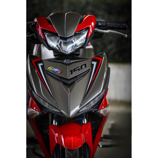 Tem rời Exciter 150 đỏ đen chỉ (8)
