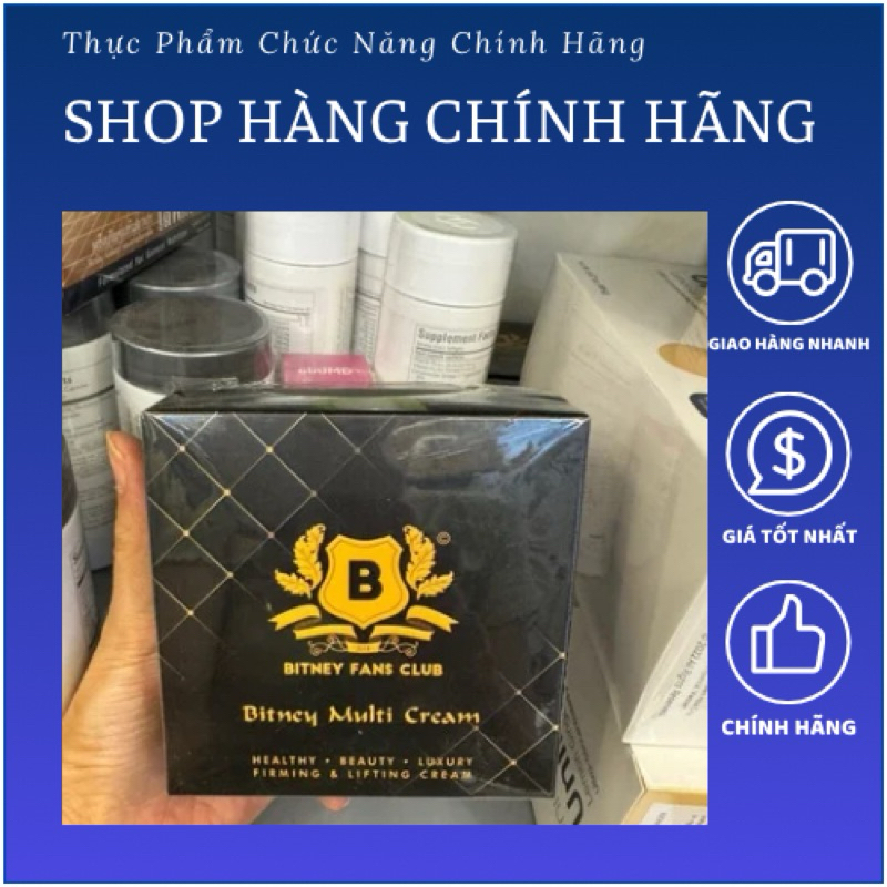 [ hàng chính hãng] Kem Multi Cream Bitney giúp trẻ hóa da.