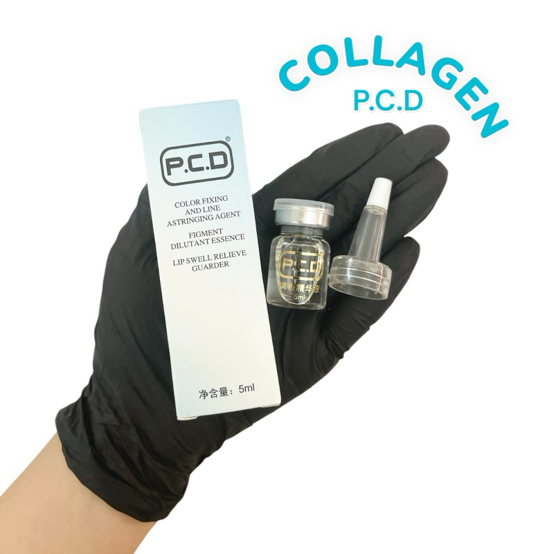 Collagen PCD phủ bóng môi