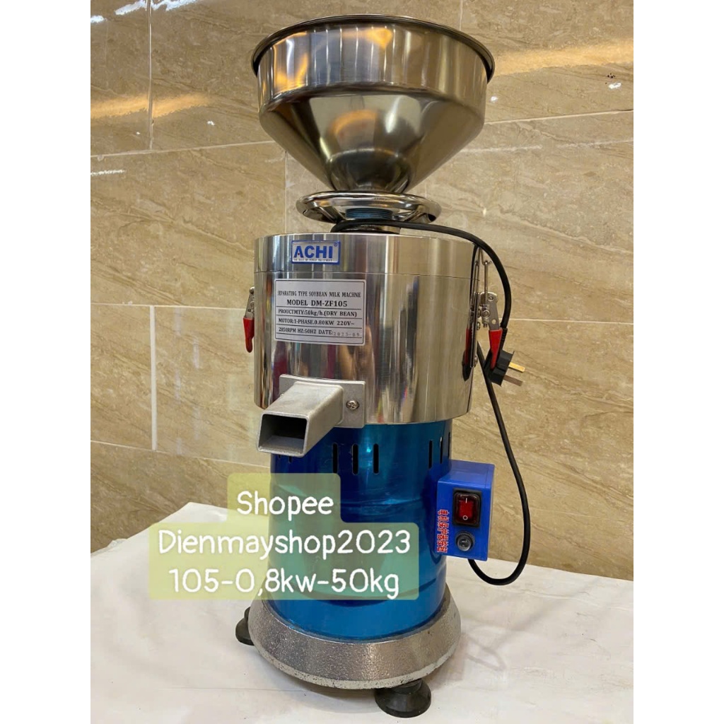 [HÀNG ACHI LOẠI 1] MÁY XAY ĐẬU NÀNH, TÁCH BÃ VÀ NƯỚC RIÊNG BIỆT (MÁY CHẾ BIẾN THỊT GIA SÚC, GIA CẦM), XAY NHANH CHÓNG.