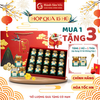 [Set 15 Hũ] Yến Chưng Sẵn 30% Tổ yến/hũ 70ml - Nước Yến Thành Tâm Yến - Quà Tết Cao Cấp - Quà Biếu Tặng