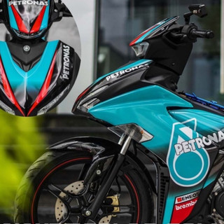 Tem trùm Exciter 155 PETRONAS DECAL 3A