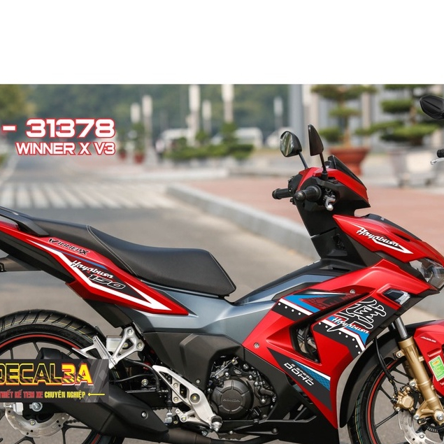 Tem WINNER X V3 HAYABUSA DECAL 3A
