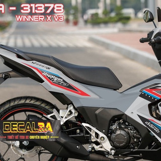 Tem WINNER X V3 HAYABUSA DECAL 3A
