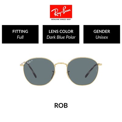 Kính mát RAY-BAN Polarized ROB - RB3772F 001/3R Size 56