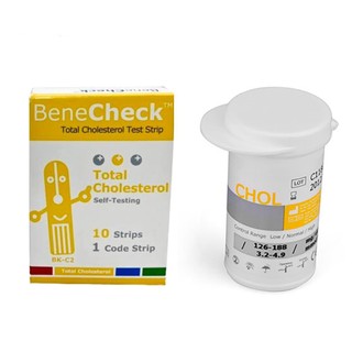 Que Thử Mỡ Máu Cholesterol BeneCheck Hộp 10 Que