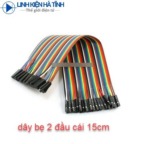 3 DÂY BUS DÂY CẮM TEST BOARD 15CM ĐỰC - CÁI  (40 SỢI)