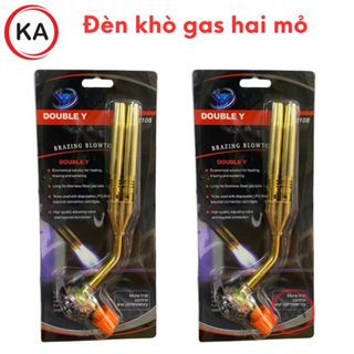 ĐÈN KHÒ GAS ĐÔI KOVEA KT-2108_ Đèn khò gas hai mỏ Kovea