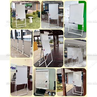 Bảng Flipchart Chân Gấp - Hội Thảo - Kẹp Giấy (Tặng 1 bút, 1 xóa bảng, 6 nam châm, 10 tờ giấy)