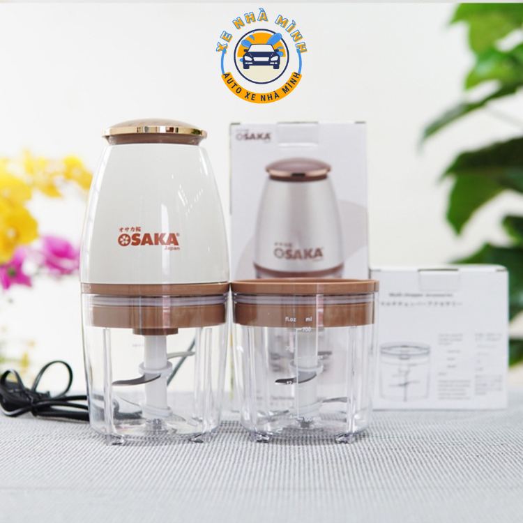 Máy Xay Sinh Tố OSaka - Đa Năng - Xay Thịt, Rau Củ, Đá - Hàng Chính Hãng, Công Suất Mạnh