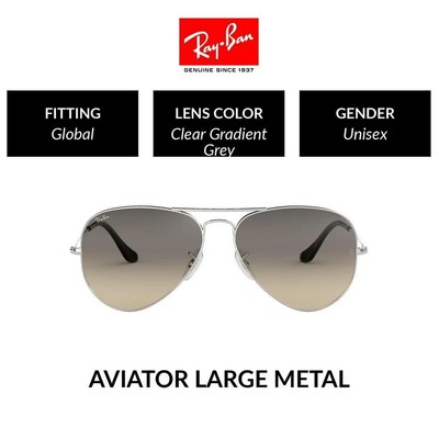 Mắt Kính Ray-Ban Aviator Large Metal - RB3025 003/32 - 62 mm - Kính mát