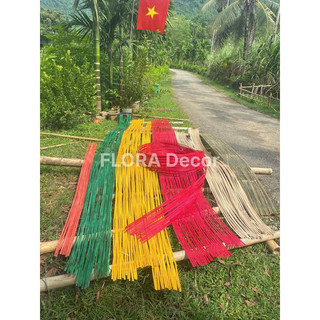 Phên tre uốn dẻo decor đủ màu đủ size rộng từ 10-30cm,dài 2-5m