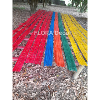 Phên tre uốn dẻo decor đủ màu đủ size rộng từ 10-30cm,dài 2-5m