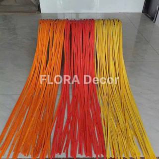 Phên tre uốn dẻo decor đủ màu đủ size rộng từ 10-30cm,dài 2-5m