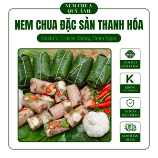  Nem Chua Thanh Hoá - Combo 30 Cái - Nem Chua Quý Ánh Đặc Sản Thanh Hoá 