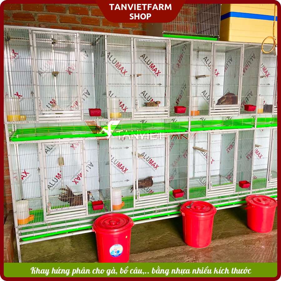 Set 10 khay hứng phân nhiều kích thước