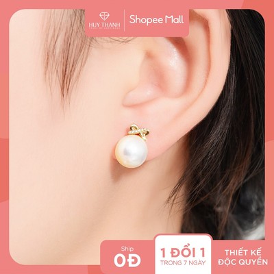Bông Tai Nữ Vàng Tây 14K BTBTCC104 Huy Thanh Jewelry