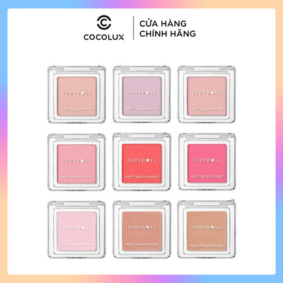 Phấn Má Hồng Đơn Sắc Lên Màu Chuẩn Judydoll Blush Powder 2.2g