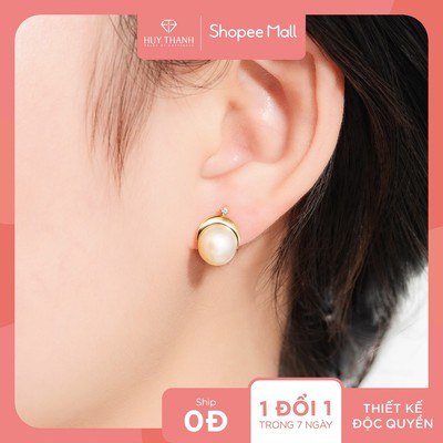 Bông Tai Nữ Vàng Tây BTBTCC102 Huy Thanh Jewelry