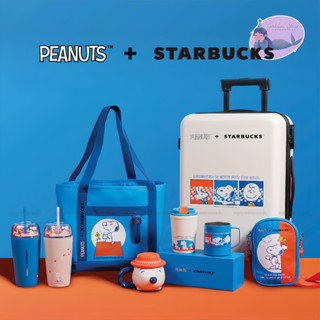 [Authentic] STARBUCKS BỘ SƯU TẬP SNOOPY BÌNH LY VÀ TÚI XÁCH DỄ THƯƠNG