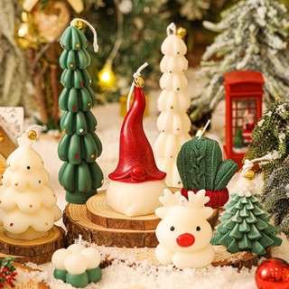  Nến thơm hình noel tổng hợp nến thơm hình bánh quy nến thơm hình cây thông noel - Gọn Decor 