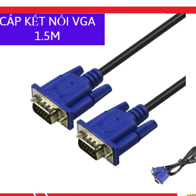 Dây cáp kết nối VGA  1.5m chuyên dùng cho máy tính...