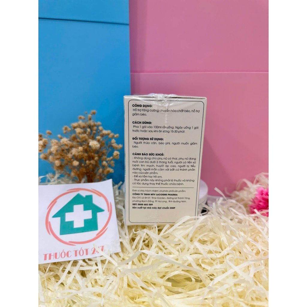 Trà Sen Slim giảm cân giảm mỡ - Hộp 30 gói