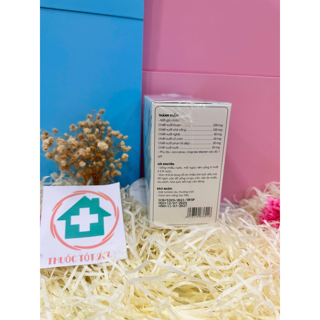 Trà Sen Slim giảm cân giảm mỡ - Hộp 30 gói