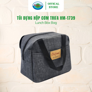 Túi Đựng Hộp Cơm Trưa Ohiama Lunch Box Bag HM-1739 Chính Hãng (Giao Màu Ngầu Nhiên)