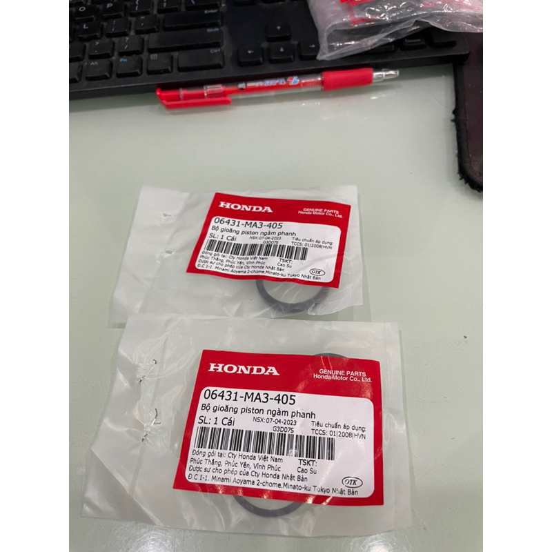 Bộ gioăng piston ngàm phanh LEAD 110 (06431MA3405) - HN(787)