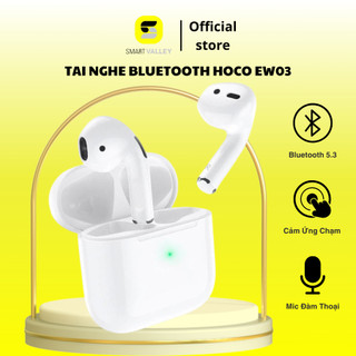 Tai nghe bluetooth Hoco EW03, micro đàm thoại, 4h sử dụng, cảm ứng chạm - Hàng Chính Hãng.