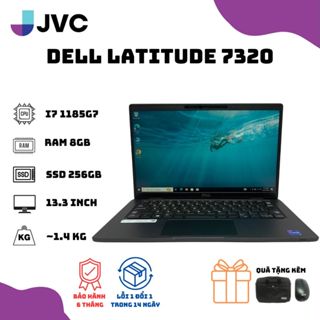 laptop xách tay giá rẻ DELL latitude 7320  i5 1135G7 RAM 16GB SSD 512gb LCD 13,3 inch pin>4h liên tục